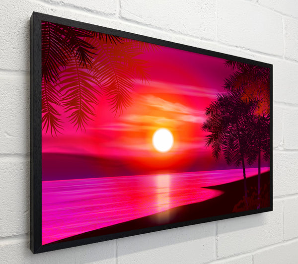 Pink Ocean Glow