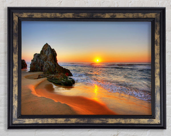 Sculptures Of The Ocean Framed Print