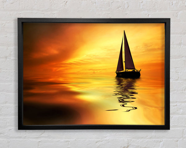 Sailboat Sunset 1