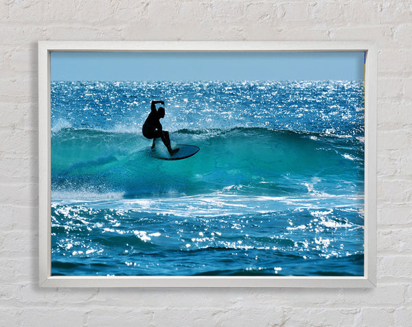 Kalifornischer Surfer