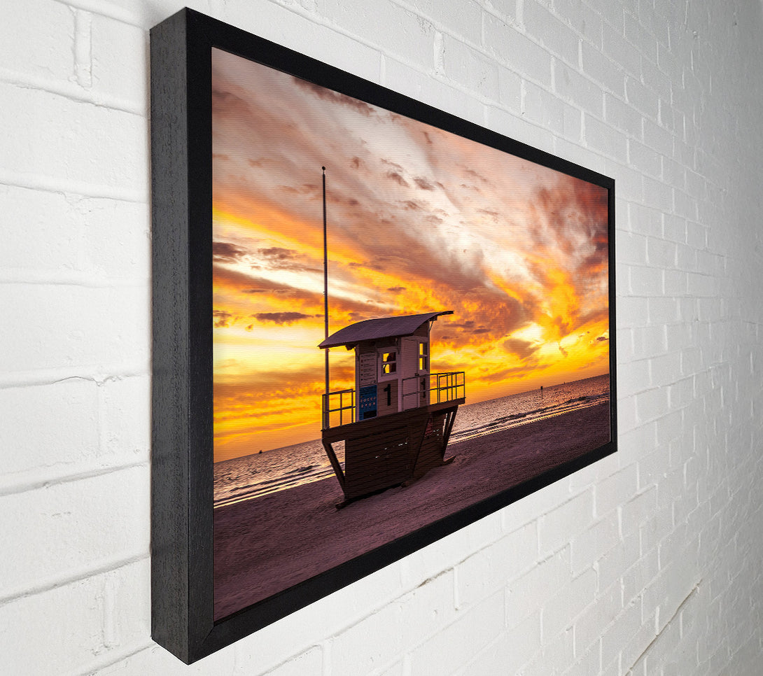  A Canvas Print of Watchers Tower Sunset Canvas Wall Art