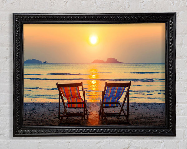 Lovers Paradise Framed Print