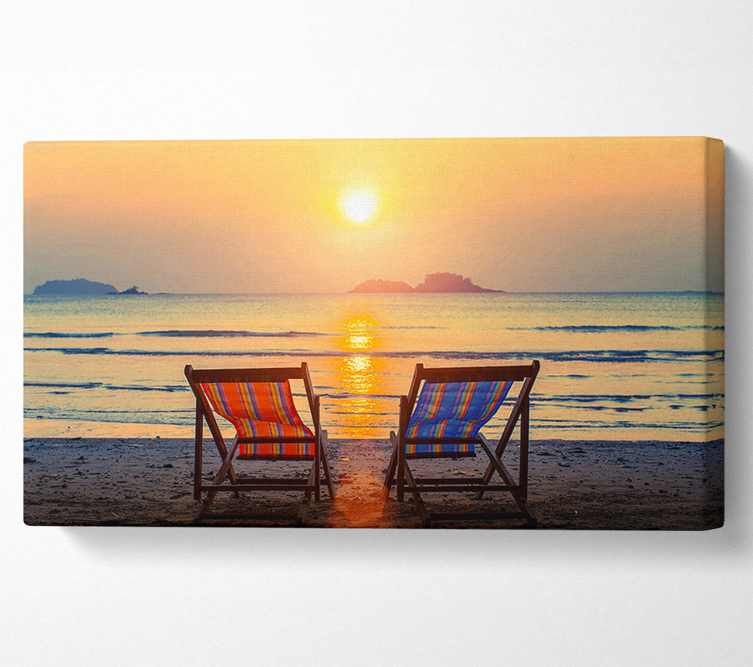  A Canvas Print of Lovers Paradise Canvas Print