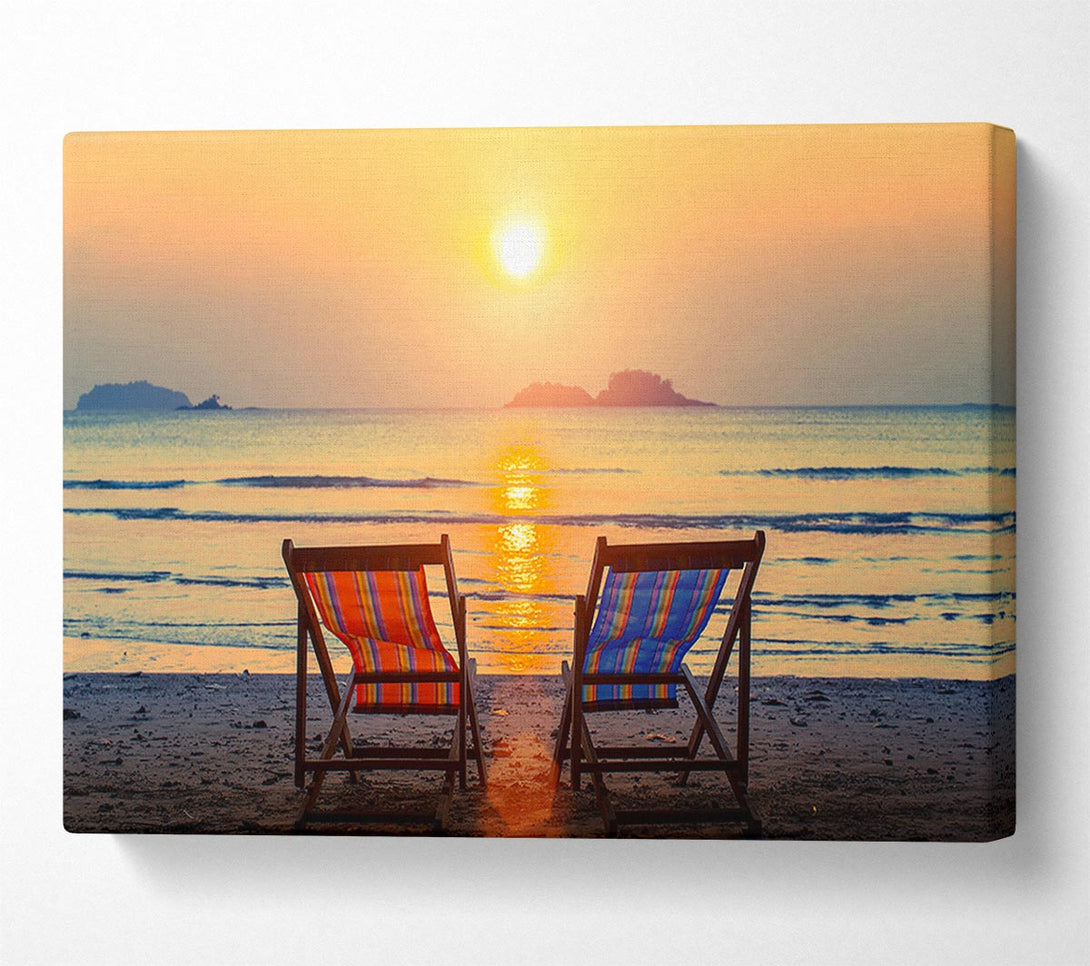 A Canvas Print of Lovers Paradise Canvas Print