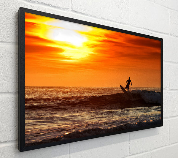 Sunset Surfing
