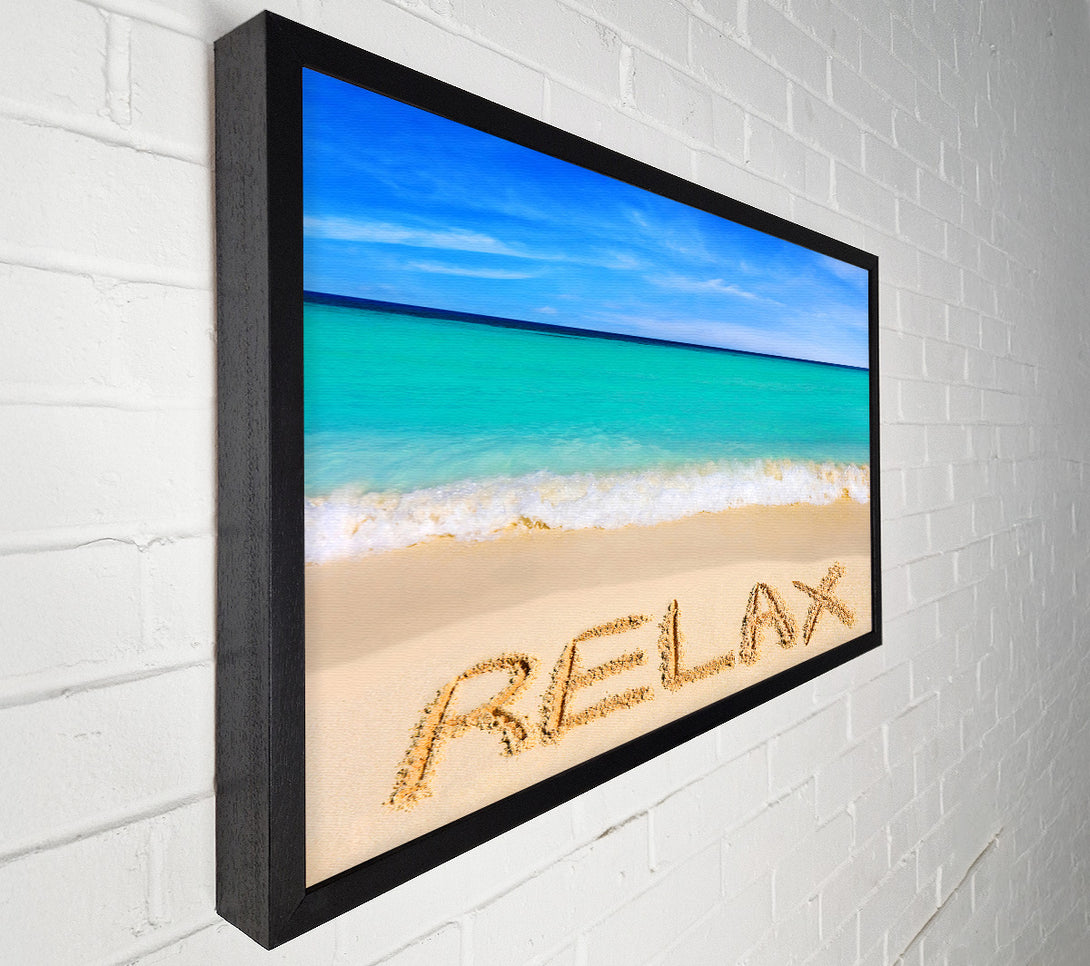  A Canvas Print of Relax Canvas Print
