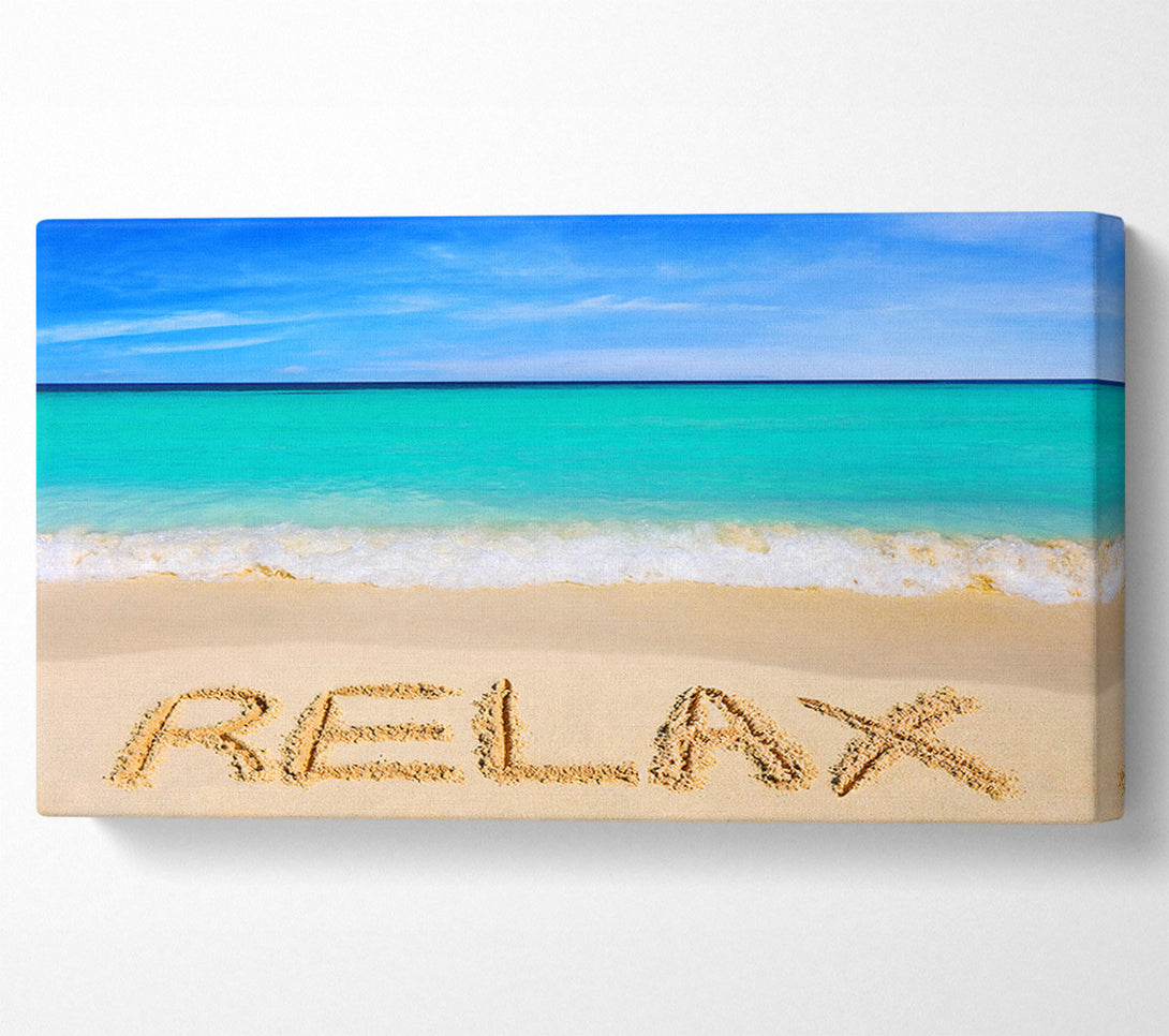  A Canvas Print of Relax Canvas Print