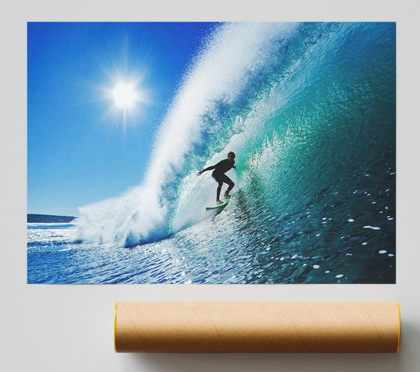 Riding The Wave Poster
