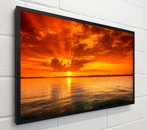 Stunning Sun Ray Ocean