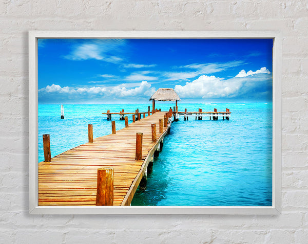Honeymooners Paradise Framed Print