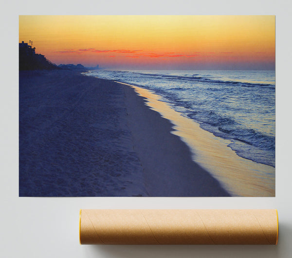 Ocean Dusk Giclee Print