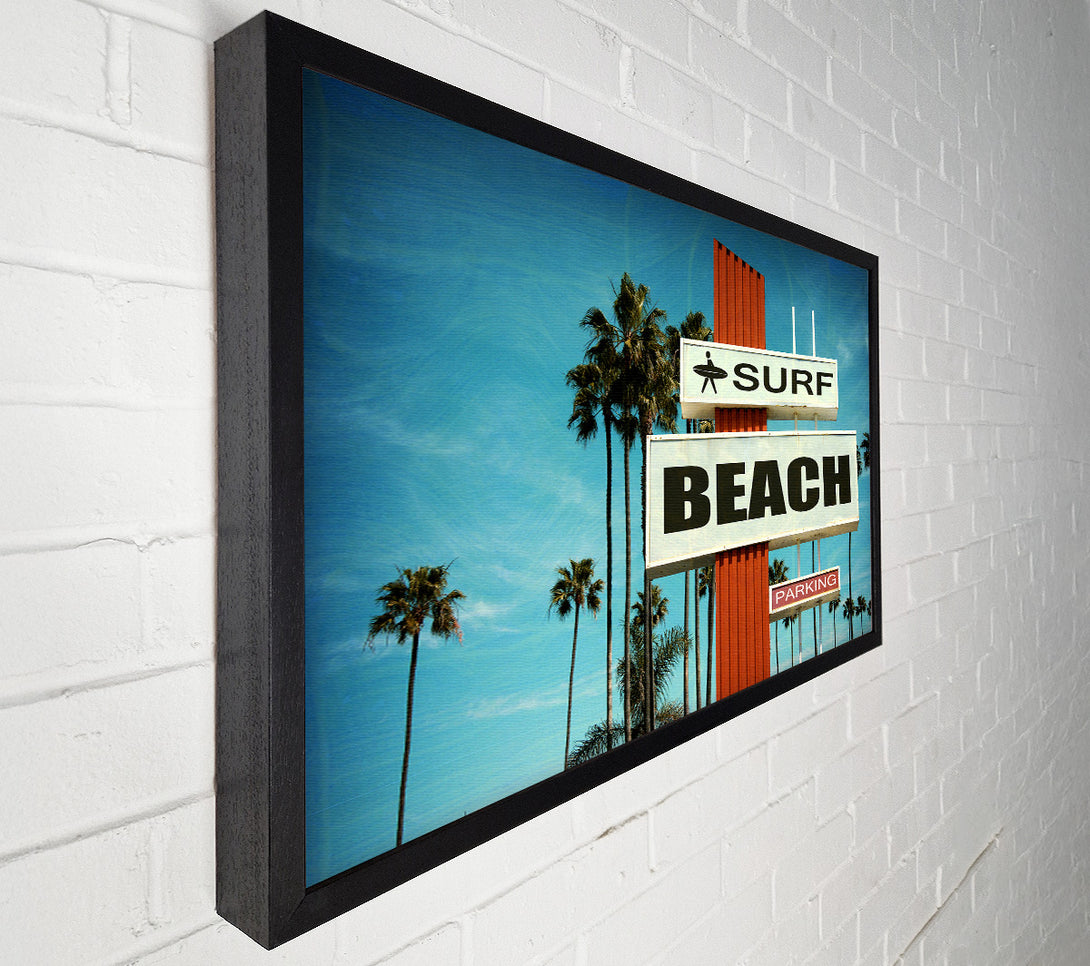  A Canvas Print of Retro Surf Canvas Art