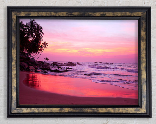 As The Ocean Moves Framed Print
