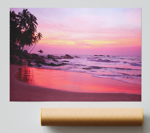 As The Ocean Moves Print