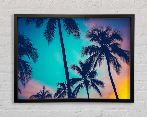 Perfect Skies Framed Print
