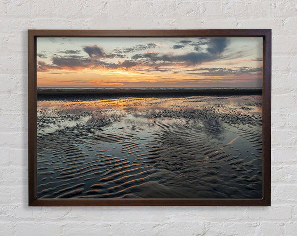 Movement Of Sands Framed Print