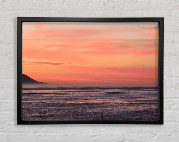 Pink Skies Framed Print
