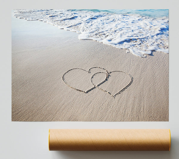 Two Hearts As One Giclee Print