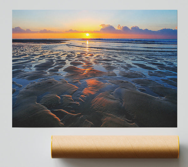Sun Beam Sands Giclee Print