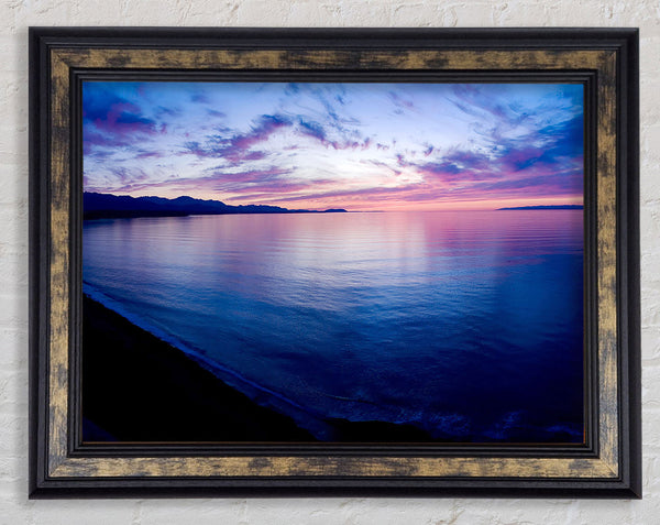 Dusk Delight Framed Print