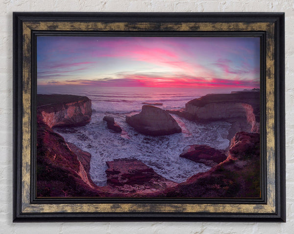 Oceans End Framed Print