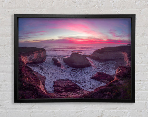 Oceans End Framed Print