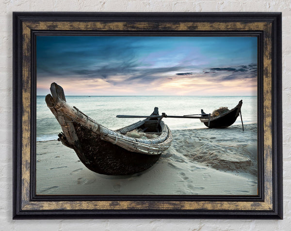 Fishing Boat At Dusk