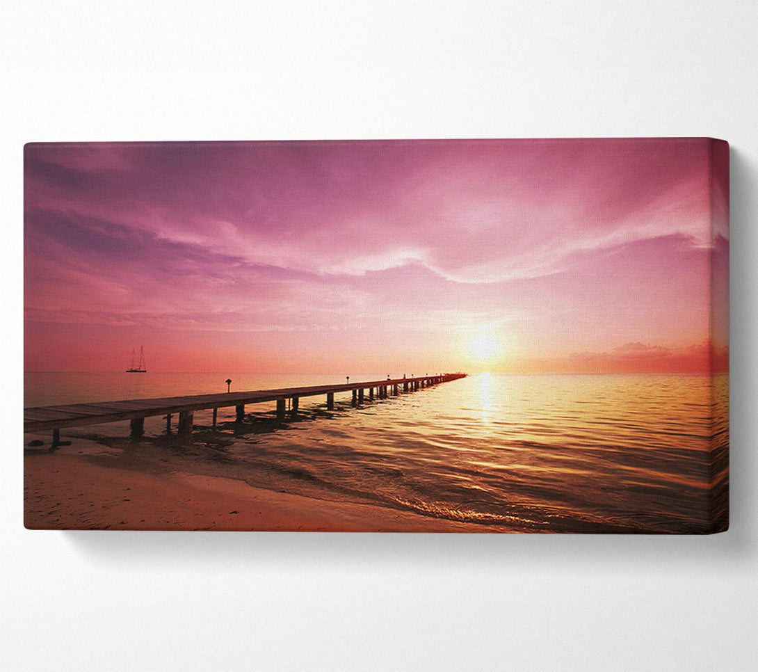  A Canvas Print of Sailboat Ocean Canvas Art