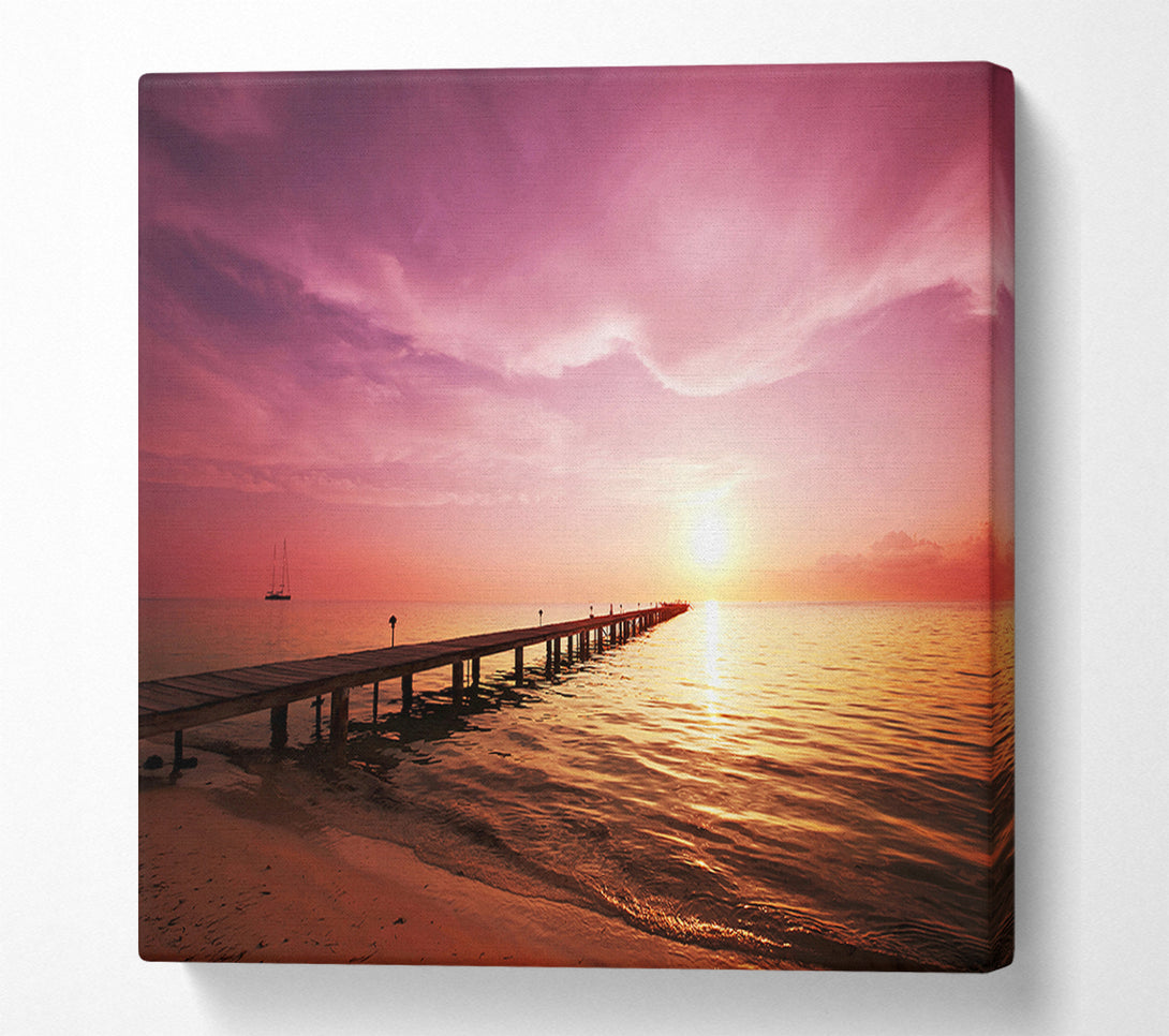  A Canvas Print of Sailboat Ocean Canvas Art