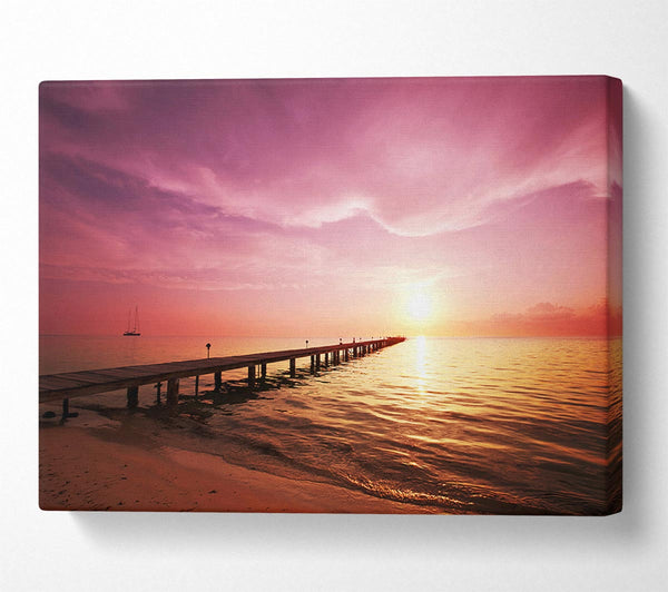  A Canvas Print of Sailboat Ocean Canvas Art