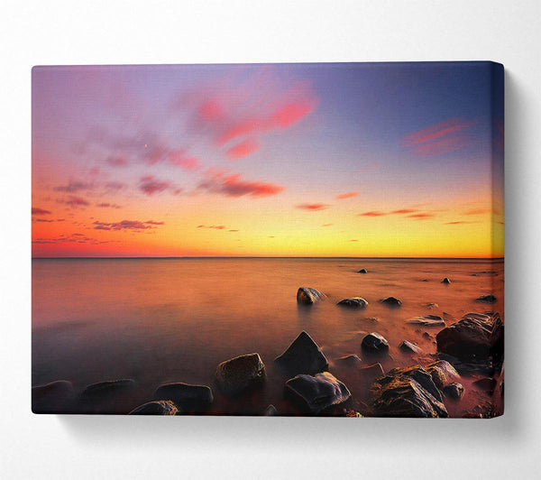  A Canvas Print of Rocks Of Time Canvas Wall Art