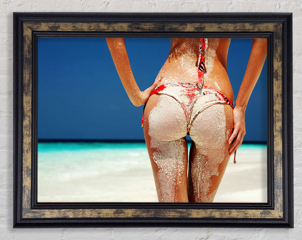 Cheeky Framed Print