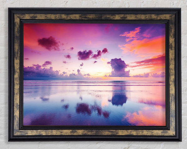 Reflections Of Paradise Framed Print