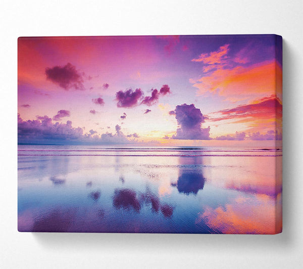  A Canvas Print of Reflections Of Paradise Canvas Print