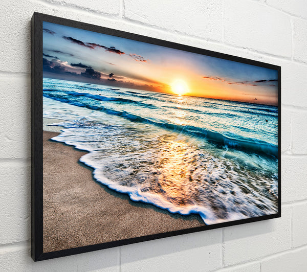 Sunset Ocean Movement