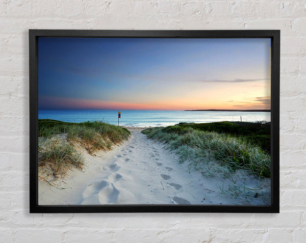 Strandspaziergang bei Sonnenaufgang
