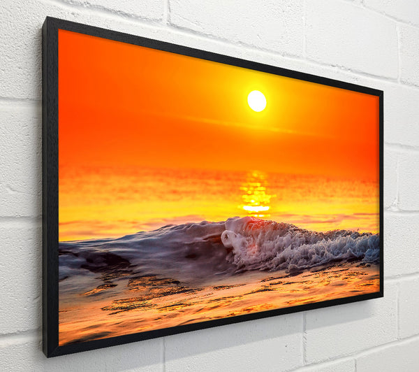Glistening Ocean Waves