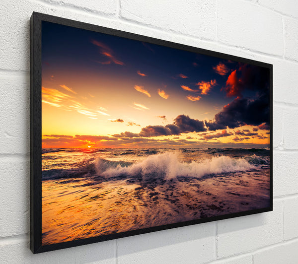 Waves At Dusk