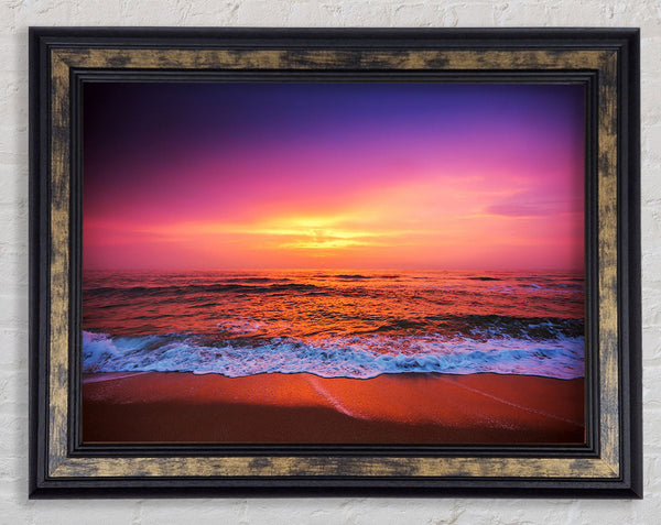 Perfect End To The Day Framed Print