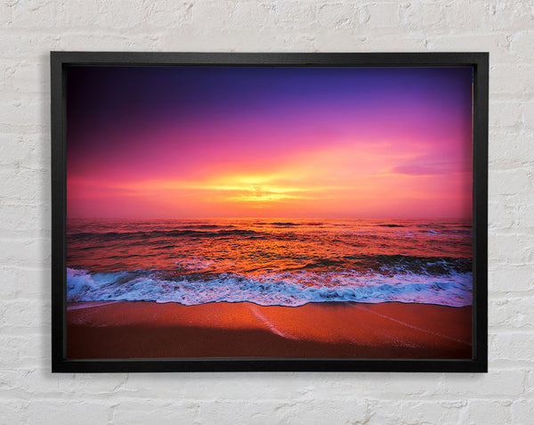 Perfect End To The Day Framed Print