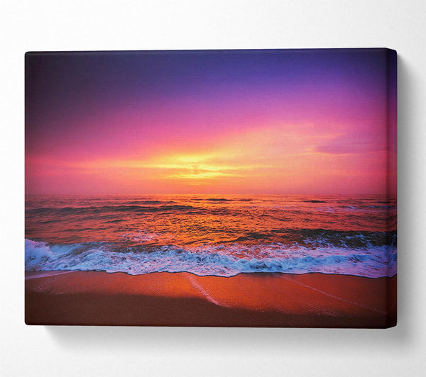  A Canvas Print of Perfect End To The Day Canvas Wall Art