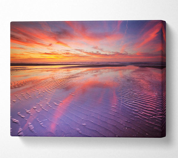  A Canvas Print of Perfect Reflections Canvas Wall Art