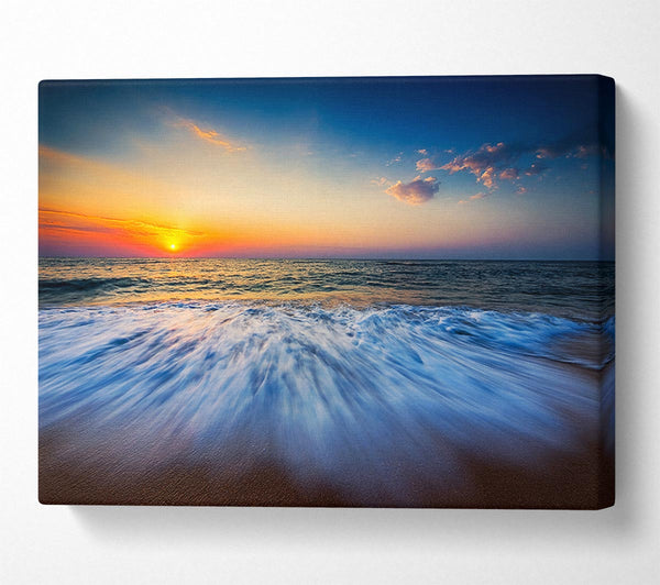  A Canvas Print of Movement Of The Ocean 1 Canvas Wall Art