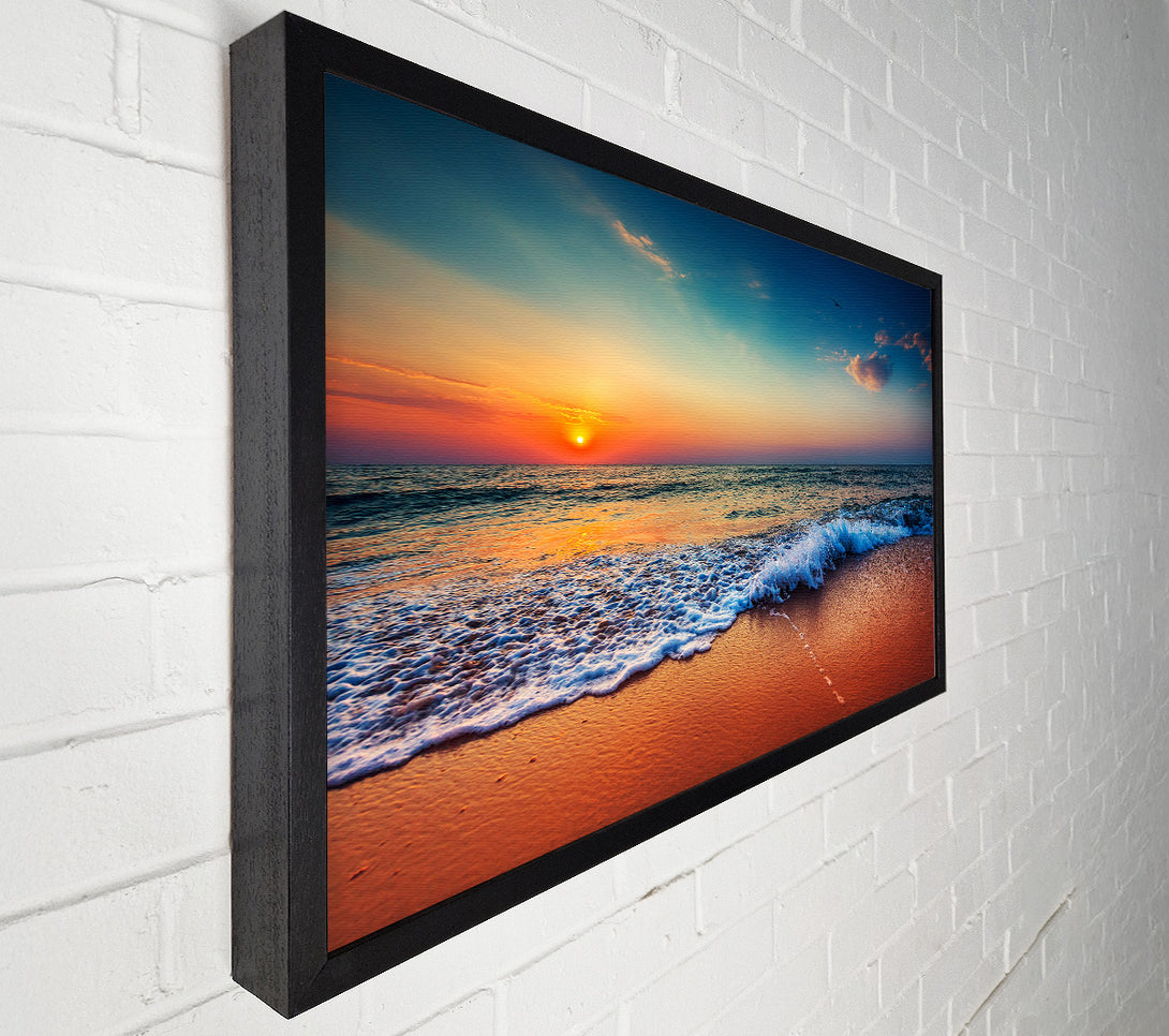  A Canvas Print of Ocean Movement Canvas Print