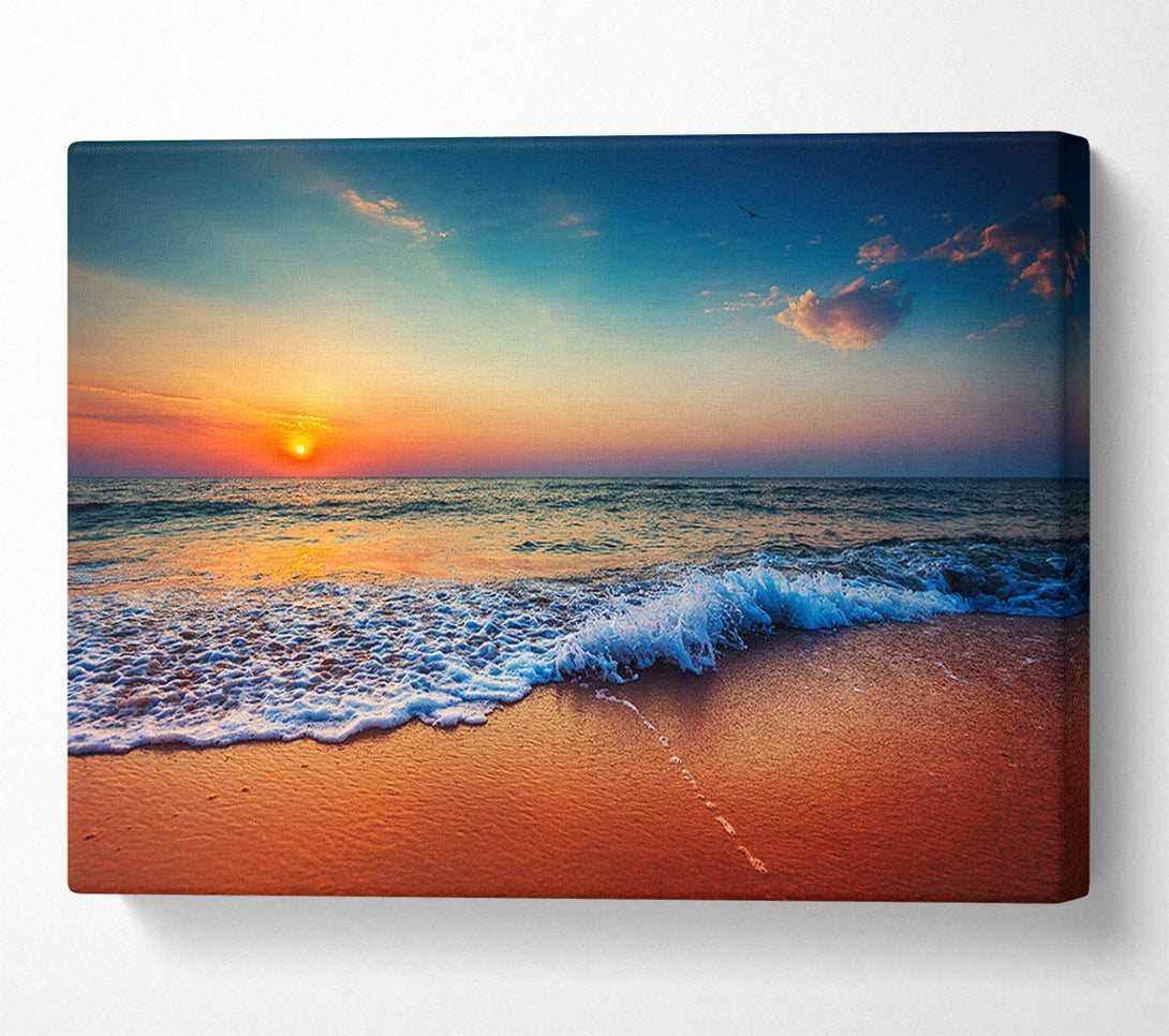  A Canvas Print of Ocean Movement Canvas Print