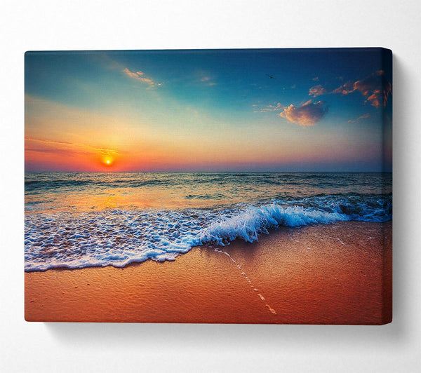  A Canvas Print of Ocean Movement Canvas Print