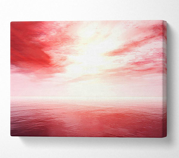  A Canvas Print of Just Pink Canvas Art