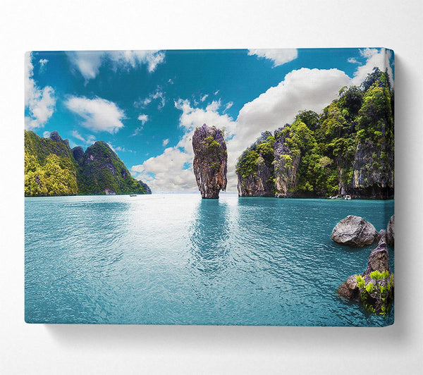  A Canvas Print of Thailand Monuments Canvas Wall Art