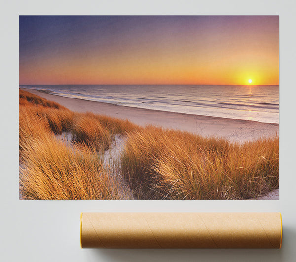 Sand Dune Sunset Giclee Print