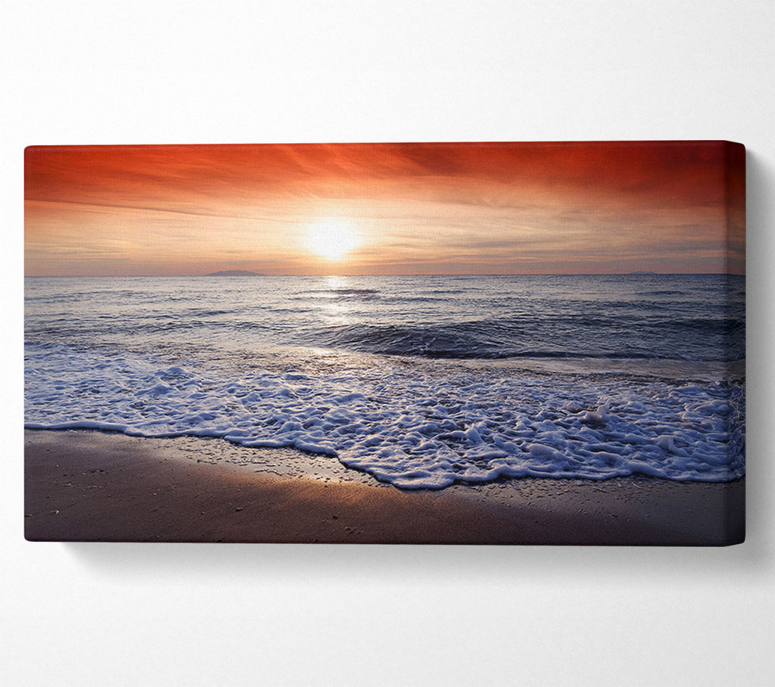  A Canvas Print of Sparkling Ocean Canvas Art